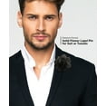 thumbnail image 4 of Vittorio Vico Men's Formal Solid Flower Lapel Pin: Flower Pin Suit Accessories Pins for Suit or Tuxedo, 4 of 7