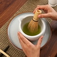 thumbnail image 7 of OIUR Bamboo Matcha Whisk with Tea Pick Teaspoon Handmade Traditional Japanese Chasen Stirring Brush for Matcha Tea Natural Bamboo Matcha Stirrer Unique Gift, 7 of 7