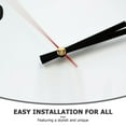 thumbnail image 3 of 200pcs Replacement Clock Second Hand Caps Kit for Wall Clock Wear Resistant Plastic Caps for Quartz DIY Clock Making Supplies, 3 of 8