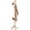 Natural, variant on TickJOY Wood Coat Rack Stand – Adjustable Standing Coat Tree with 8 Hooks, Brown Coat Hanger Stand for Bedroom, Hallway, Entryway, or Office