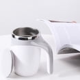 thumbnail image 2 of Bearachild Taza autoagitadora de amplia aplicación con tapa para diversas bebidas, estructura duradera, fácil y segura Teteras blanco cargando, 2 of 6