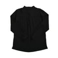 thumbnail image 3 of FOCUSNORM Men's Long Sleeve T-Shirt Loose Fit Tops Solid Color Blouse, 3 of 9
