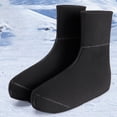 thumbnail image 2 of GEWAGE Cubrezapatos de Ciclismo Grueso Cálido Invierno Zapatos Cubierta Impermeable, 2 of 8
