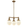thumbnail image 7 of Innovations Lighting 207-6 Beacon Beacon 3 Light 19" Wide Chandelier - Black / Antique, 7 of 7
