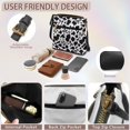 thumbnail image 5 of Yuyamidu Cow Print Bow Crossbody Bag Matching Wallet Set for Ladies Women PU Leather Shoulder Handbags Purse and Wallet Set Included Card Slots Holder for Travel, Shopping & Work, 5 of 8