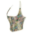 thumbnail image 2 of Tuosodrolic Vintage Corset Tops Women Renaissance Bustier Tops Retro Flroal Camis Halter Neck Overbust Bodice Boned Crop Tops, Tops De Corsé Florales Para Mujer,Mujeres Saliendo Tops, 2 of 6