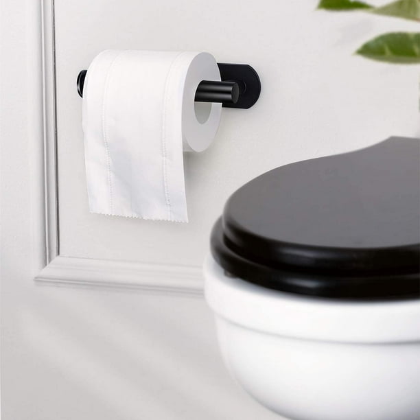 Porte-papier toilette vintage Noir Porte-rouleau de cuisine Porte