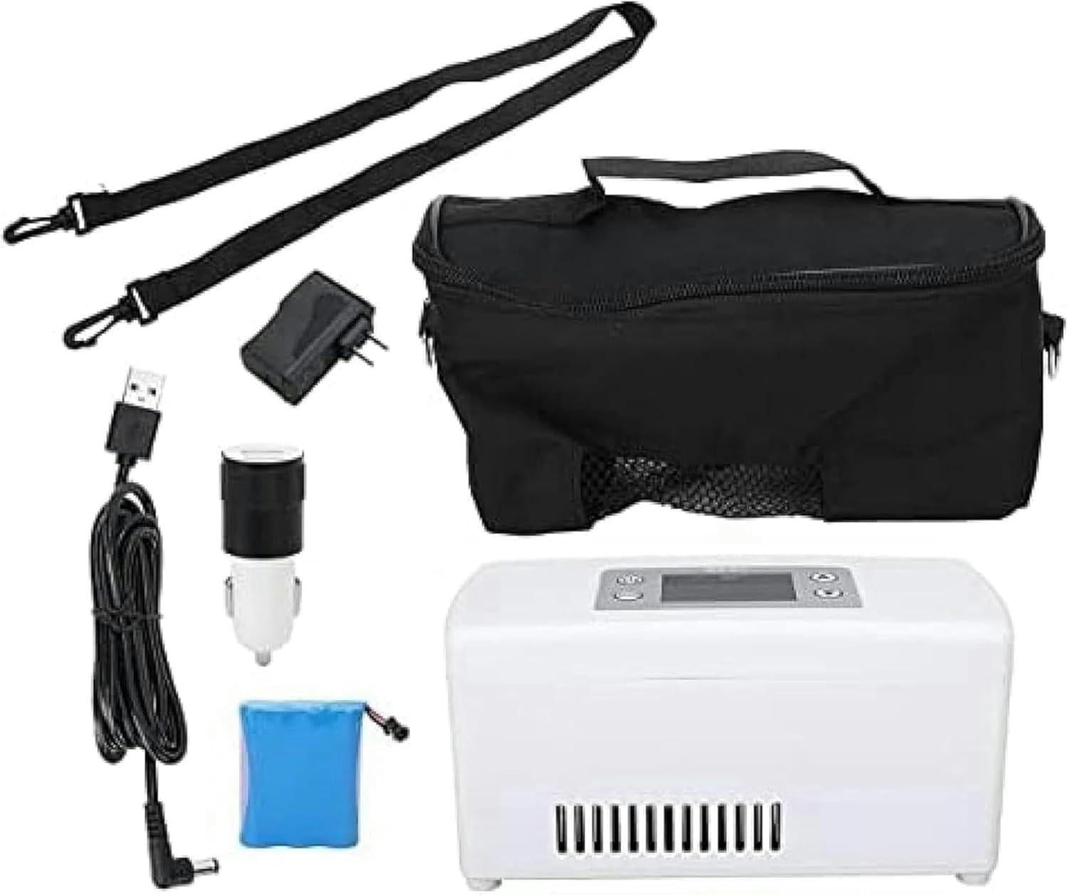 GXCZ Diabetes Mini Refrigerator Insulin Refrigerator Portable Medicine Refrigerator Compact Car Travel Medicine Refrigerator 2-8  Refrigerator