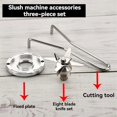 thumbnail image 2 of 3Pcs Ice Blender Blade for TWK TM 767 800 TWK 767 800 Smoothie Machine Knife Set Replacement Parts, 2 of 5