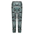 thumbnail image 3 of Charmgo Sweatpants Women Clearance, Women Camouflage Print Pants Women Sports Casual Pants Work Pants Women Cargo Pants Women Green, 3 of 9