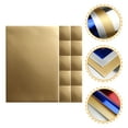 thumbnail image 1 of KAKOWELY DIY Gold Glitter Origami Paper for Folding and Handicraft Decor Projects, 1 of 8