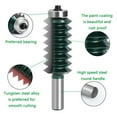 thumbnail image 2 of 12Mm Tige Doigt Joint Colle Fraiseuse Panneau Surélevé Routeur Bit pour Boiserie, 2 of 5