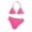 R18-Hot Pink, variant on Girls Swimsuit Bikini Set Two Piece Bikini Bathing Suit Printed Halter Bikini Swimsuits Children's Swimwear Beach Vacation Clothes 11-12 Years