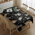 thumbnail image 2 of Dog Breeds Rectangle Tablecloth 60"x84",Waterproof Polyester Rectangle Table Cloth, Wipeable Spillproof Polyester Tablecloth for Dining, Camping, Indoor and Outdoor, 2 of 5