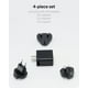 thumbnail image 3 of Cargador Mophie Speedport 40 Travel USB-C GaN de 40 W con adaptadores, 3 of 6