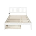 thumbnail image 4 of AFI Tahoe Lit Plateforme Grand en Bois avec Tiroir-Lit Simple TG et Chargeur USB, Blanc, 4 of 9