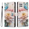 thumbnail image 1 of FOXDOCK Funda Tipo Cartera para Samsung Galaxy A22 4G con Soporte y Correa – Diseño de Patrones Lindos, 1 of 6