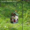 thumbnail image 3 of 4 Pcs Adjustable Shepherd Crook Hooks,Festoon Pole with Base,Garden Border Hook for String Lights,Flower Ball,Plant, 3 of 7