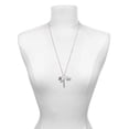 thumbnail image 3 of Delight Jewelry Silvertone 3-D Lion Always My Mother Bar Zoe Necklace, 3 of 4