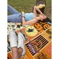 thumbnail image 7 of Bedembrace Retro Halloween Ghost Witch Halloween Party Ulta Soft Fleece Flannel Blankets Birthday Halloween Throw Blanket Bedding Outdoor Cover for Picnic Couch Beach Twin Teens, 7 of 7