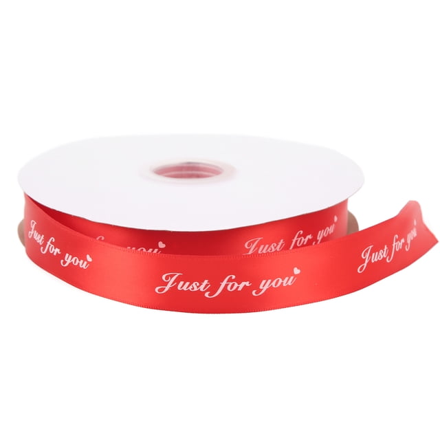 Red Ribbon100 Yard Red Satin Gift Ribbon Red Ribbon Roll Exceptional Reliability
