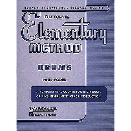 - Hal Leonard Rubank Elementary Method - Drums Book