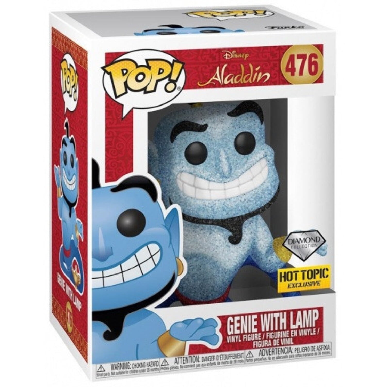 Aladdin Funko POP! Disney Genie with Lamp Vinyl Figure