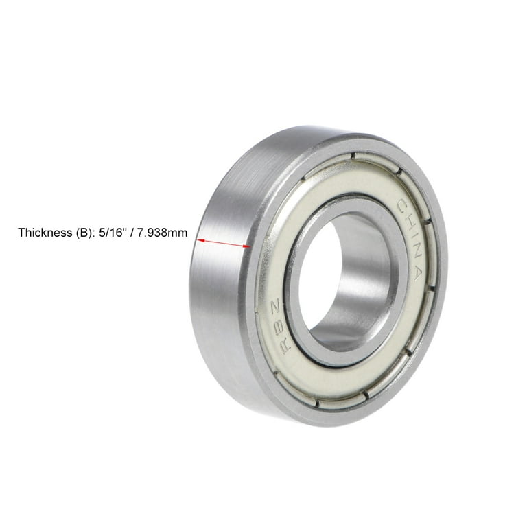 R8ZZ Deep Groove Ball Bearings 1/2