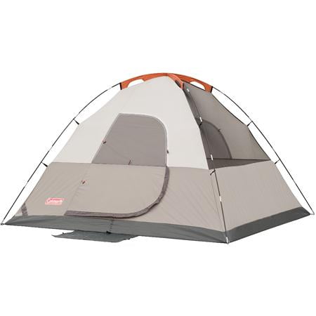 Coleman Sundome 5 Person Tent-Color:Gray/Orange