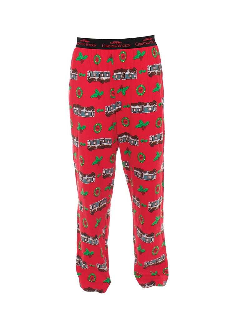 BRAND NEW MEN/'S NATIONAL LAMPOON CHRISTMAS VACATION SLEEP PANTS IN A CAN COOLER