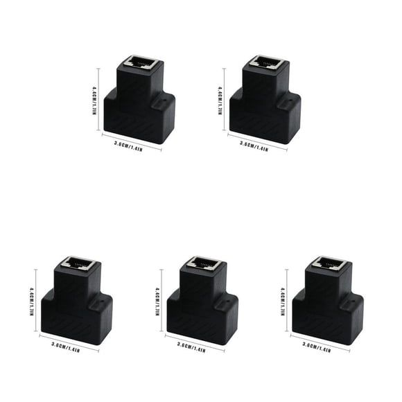 Divisor de Internet Sidaley Adaptador Ethernet de puerto dual Alta Internet Plástico Type2