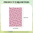 thumbnail image 4 of Kdxio Cute Flamingo Pattern Golf Towel (24" X 16") with Carabiner Clip - The Convenient Golf Cleaning Towel, 4 of 8