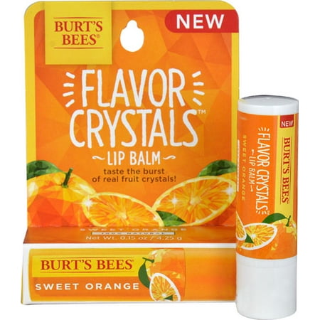 Burt's Bees Flavor CrystalsÃ¢â€žÂ¢ Lip Balm Sweet Orange -- 0.15 oz (pack of