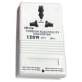thumbnail image 2 of Inteprter Convertidor de voltaje portátil de doble vía para Hotel de oficina, regulador de adaptador reductor de 110V a 220V para viajes de Adaptadores de corriente Blanco S16 120W, 2 of 6