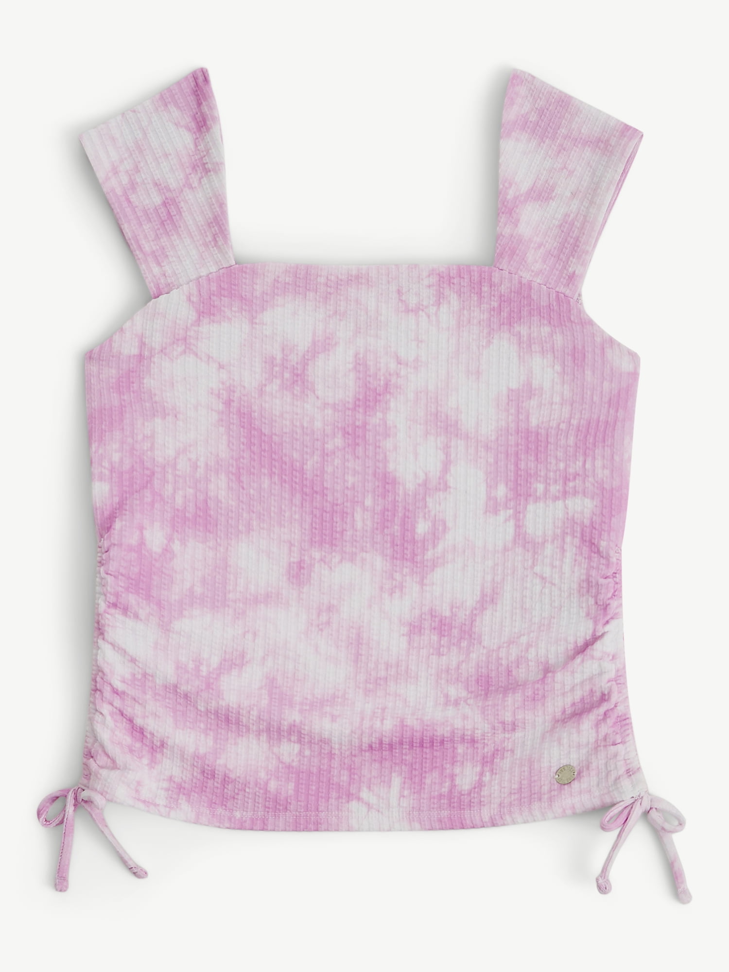 Justice Girl's Cap Sleeve Cinch Tee, Sizes XS - XLP
