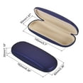 thumbnail image 2 of Glasses Case Hard Shell, Eyeglass Case Eye Glasses Case Hard with Glasses Cloth for Women Men Glasses, Blue, 2 of 6