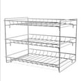 thumbnail image 3 of Classic Cuisine 3-Tier Adult Can Organizer Rack for Kitchen Pantries (Chrome), 3 of 6