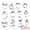 Silver-2 12Pcs, variant on Unique Bargains 8Pcs Stainless Steel Shaped Metal Cookie Cutters Silver