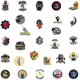 thumbnail image 2 of 100 PCS Hard Hat Stickers for Tool Box, Helmet, Funny Stickers for Adults, Prank Meme Vinyl Waterproof Decals for Mechanics, Electricians, Union, Oilf, 2 of 4