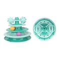 thumbnail image 1 of Cat Toy Roller, Puzzle Top Reserved Hole Detachable Cat Turntable Ball  PP Interactive  For Cats For Indoor, 1 of 8