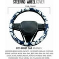 thumbnail image 6 of Vintage Flowers Steering Wheel Cover Auto Steering Wheel Protector, Anti-Slip, Breathable, Absorbing Sweat, Universal Car Accessories 14.5–15 inch,Fit for Most Car, Trucks, SUV, 6 of 10