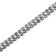 thumbnail image 1 of Cadena de Imitación Diamante 2 Yardas 2 Filas 3mm Unique Bargains Adornos para Bricolaje Plata, 1 of 7