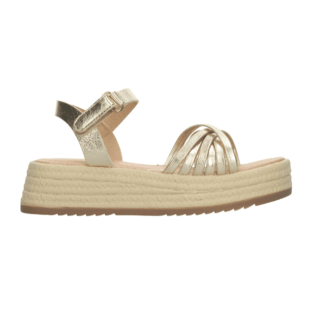 Sandalia Vavito Niña Dorado Plataforma T18-22 dorado 18
