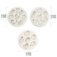 thumbnail image 3 of Milue 8 Cavity 3D Flower Fruit Vegetable Fondant Mold Biscuits Mold DIY Baking Mold, 3 of 21