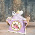 thumbnail image 7 of 12pcs Tea Pot Party Gift Box 3D Cardboard Paper Sweet Box Gift Packaging Vintage Candy Boxes Favour Boxes, 7 of 7