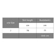 thumbnail image 5 of hirigin Summer Bodycon Dresses for Women, Solid Color Low-Cut Neck Slim Fit Short Sleeve Garment, 5 of 7
