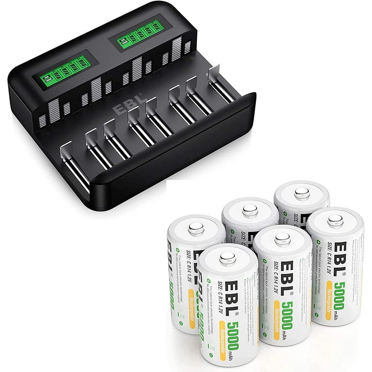 Ebl lcd universal battery cheap charger