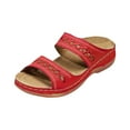 thumbnail image 2 of Women's Orthopedic Slide Sandals Open Toe Comfort Walking Sandals Arch Support Casual Summer Slip On Shoes, 2 of 5