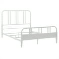 thumbnail image 6 of Weston Home Leona Metal Spool Panel Queen Bed, White, 6 of 10