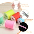 thumbnail image 4 of REGALWOVEN Hollow Pipe Rubber Cords Hollow Tube Silicone Tubing for DIY Jewelry Light Pink, 4 of 6